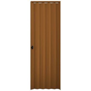 Imagem de Porta Sanfonada PVC Mogno 2,10x80cm - 821.6 - PLASBIL