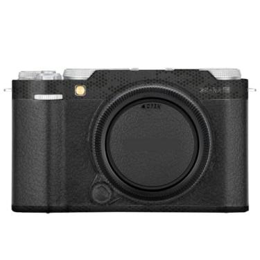 Imagem de X-M5 Adesivo de câmera anti-arranhões revestimento protetor de corpo película protetora capa para FujiFilm X-M5 XM5 (Mamba preto + couro preto)