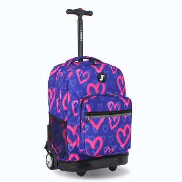 Imagem de Mochila com rodinhas J World Sunrise 18 para meninos e meninas