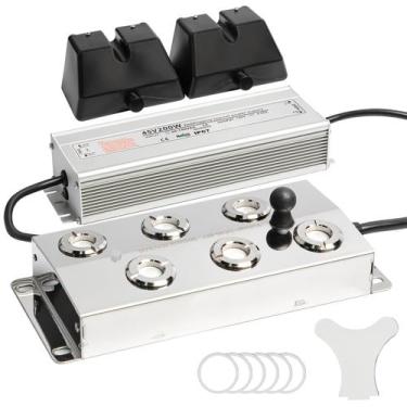 Imagem de Máquina de névoa ultrassônica Fogger Toriexon Upgrade de 6 cabeças e 5