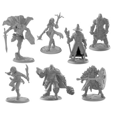 Imagem de Miniaturas Rpg Herois Humanos Dungeons & Dragons Tabuleiro