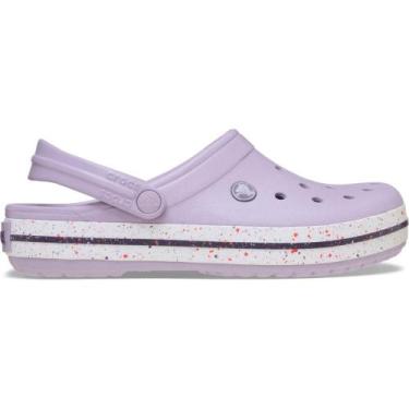 Imagem de Sandália Crocband speckled band clog lavender - Crocs, Lavender, 43