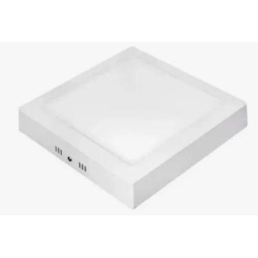 Imagem de Luminária painel led sobrep0r quadrado 24w 4000k backstage luz branca 