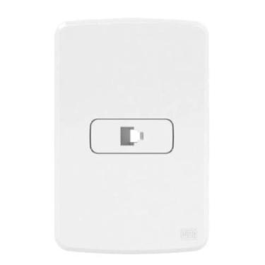 Imagem de Cj 4x2 Tomada RJ11 4F Branco Composé WEG