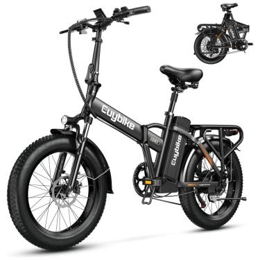 Imagem de Bicicleta Elétrica Dobrável Bluebiko F6B com Motor Brushless 750W (Pico 1000W), Bateria Removível 48V 20Ah, Freios a Disco Duplos e Sistema