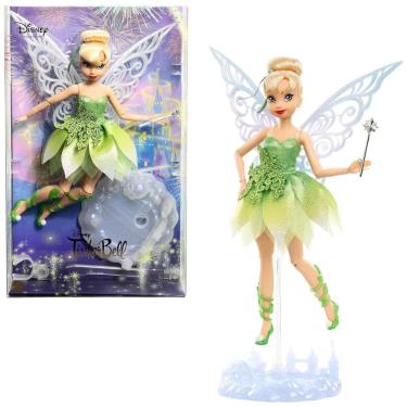 Imagem de Boneca Coleção Tinker Bell Disney com Asas para Comemorar os 100 Anos de Maravilhas da Disney, Mattel