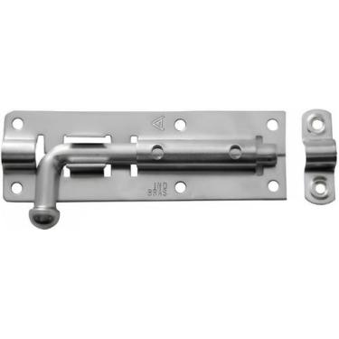 Imagem de Ferrolho Trinco Fecho Galvanizado para Portão Porta 102mm Zi - ALIANCA