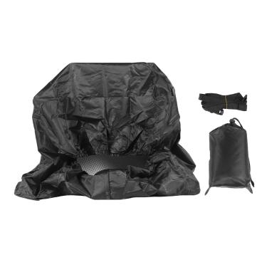 Imagem de Diydeg Capa para aquecedor de piscina, capa resistente à água para bomba de calor de piscina externa para unidades externas, capas para equipamentos isolados para o inverno (preto)