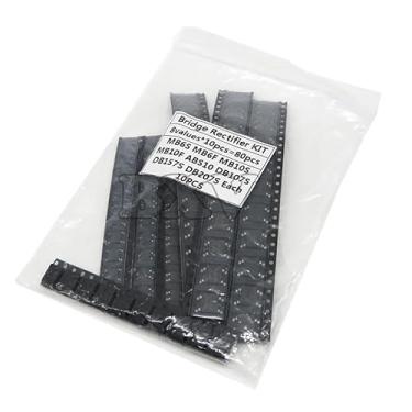 Imagem de 8Value*10PCS=80PCS Kit sortido de retificador de ponte contém MB6S MB6F MB10S MB10F ABS10 DB107S DB157S DB207S DWBPGVUN