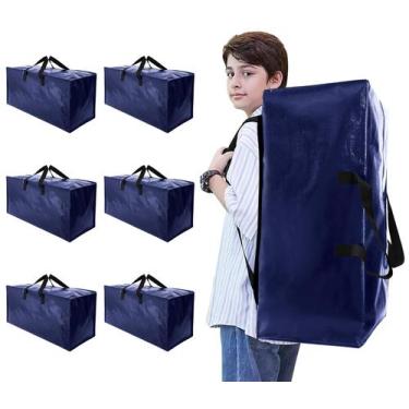 Imagem de Bolsas de movimento NATURELUX Heavy Duty com alças de mochila, pacote 