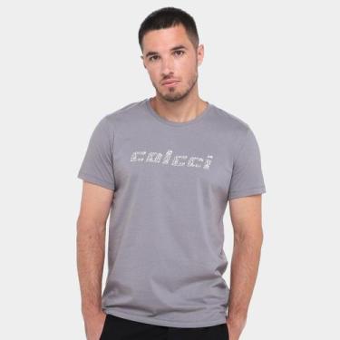 Imagem de Camiseta Colcci Masculina, Cinza, P