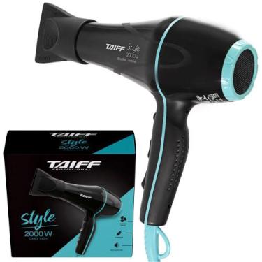 Imagem de Secador De Cabelo Taiff Style Profissional Original 2000W, Preto, 220V
