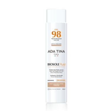 Imagem de Ada Tina Biosole Fluid Sun Color Defense FPS98 Médio Escuro 40ml