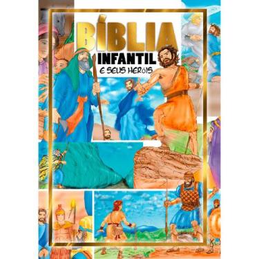 Imagem de Bíblia Infantil e Seus Heróis  Histórias Ilustradas da Palavra de Deus