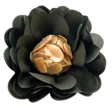 Imagem de 50 Forminhas Flor Doces Finos Super Volume em Papel Especial Tons Verdes (verde militar)