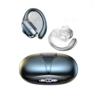 Imagem de ERAZER, Fone de ouvido XT80 Black, Bluetooth, c/Cancelamento de ruído, até 70 horas de bateria 500mAh, IPX5, sem fio Compatível c/Android e IOS - Microfone Integrado