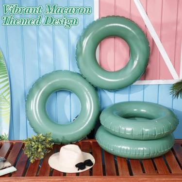 Imagem de A piscina inflável ShinyRelief 6 flutua em tubos de natação de 71 cm