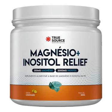 Imagem de True Magnésio + Inositol Relief 300g - True Source Sabor Limão