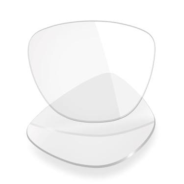 Imagem de Mryok Lentes de substituição para óculos de sol Oakley Frogskins Range XL Asian Fit OO9503A, resistente a impactos e ajuste perfeito, Transparente, alta definição, One Size