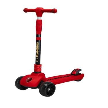 Imagem de Patinete Dobrável Scooter Net Flamengo Vermelho Zoop Toys