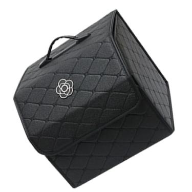 Imagem de Generic Organizador Durável de Porta-malas de Carro de Grande Capacidade Com Padrão Elegante para Fácil Organização de Itens para Famílias (Preto – Pequeno)