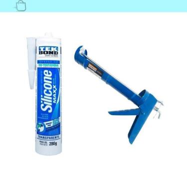 Imagem de Silicone Para Aquários Tekbond Transparente 280G E Aplicador Transpare