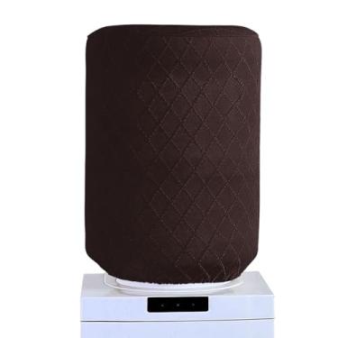 Imagem de ReignSword Tampa de barril de dispensador de água para garrafa de água de 5 galões, capa protetora contra poeira de dispensador de água de alta elasticidade, protetor de móveis reutilizável para casa