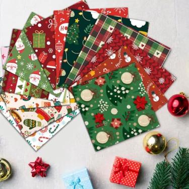 Imagem de Papel para scrapbook, 15 x 15 cm, 12 folhas/12 designs, papel decorativo texturizado de dupla face para bricolage, cartão de fundo, arte, artesanato, álbum de fotos -A