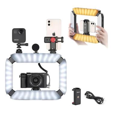 Imagem de Iluminador Led Ring Light Ulanzi U200 Handheld 20W Bicolor E