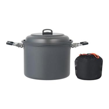 Imagem de Baoblaze Panela de Acampamento para Cozinhar Alimentos a Vapor, Ideal para Piqueniques E Camping.