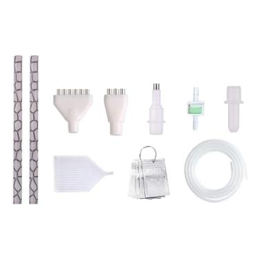 Imagem de KiBcsLic Caneta de pintura com diamantes, inclui 3 pontas múltiplas, portátil, com bandeja de armazenamento, filtro e tubo de tinta. Acessórios e ferramentas, Caneta White Crack