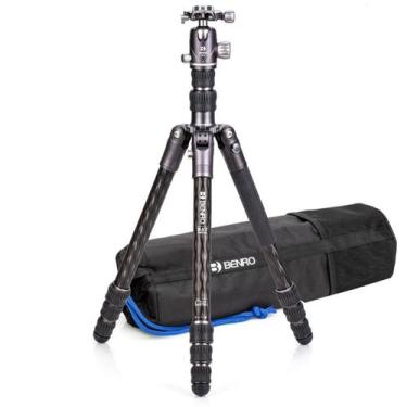 Imagem de Tripé Benro Fbat24c Fibra De Carbono Com Cabeça Vx25 - 15kg