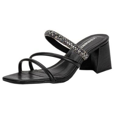 Imagem de Tamanco Feminino Salto Grosso Via Marte 100021-Feminino