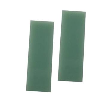 Imagem de N/C NC HAISDA G10 Escalas de faca Material de cabo de faca Espada DIY Lajes Grips Micarta Blanks Lajes Material pacote com 2 Jade