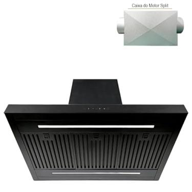 Imagem de Coifa Ilha Split Celdom Flat Touch 90cm com Motor em Linha