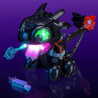 Imagem de LocoLee Light kit Compatible with Lego 10375 How to Train Your Dragon: Toothless - No Model Only Light, LED Lighting Accessories Compatible with Lego 10375 (Standard Version)
