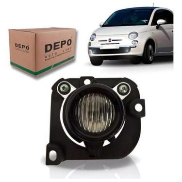 Imagem de Farol Milha Carro 500 Cinquecento Le Ano 09 10 11 12 Depo - Rf