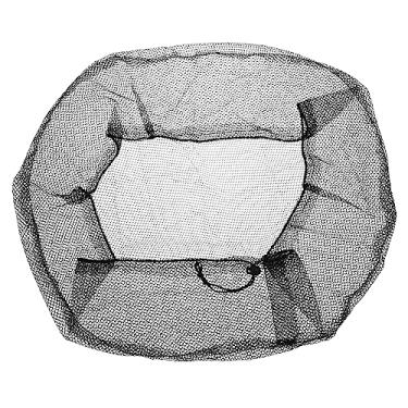 Imagem de Capa protetora contra poeira para ventilador elétrico de malha de 39 cm capa protetora de dedo lavável à prova de poeira, preta