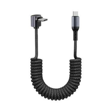 Imagem de Cabo De Carregamento USB-C Trançado E Extensível Para iPhone 14 15 16 