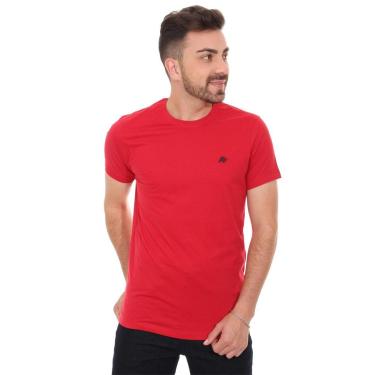 Imagem de Camiseta Aeropostale Masculina Embroidered Logo A87 Vermelha-Masculino