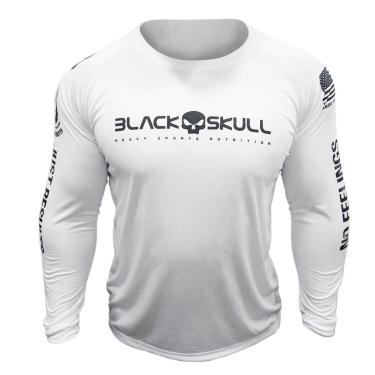 Imagem de CAMISETA BLACK SKULL MANGA LONGA-Unissex