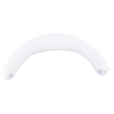 Imagem de Jiawu Protetor de Capa de Faixa de Silicone Macio para Fone de Ouvido INZONE H7, Protege contra Desgaste e Arranhões, Uso Conveniente para Amantes de Música, Material Adequado para a Pele (Branco)