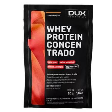 Imagem de Sache Whey Protein Concentrado Dux Caramelo Salgado 30g, Caramelo Salg