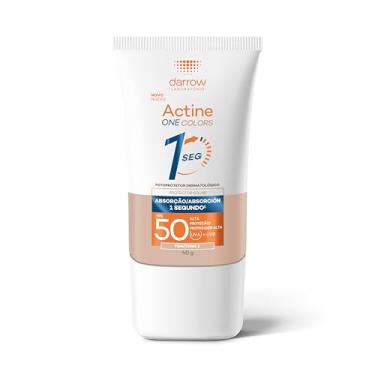 Imagem de Darrow Actine One Protetor Solar Dermatológico Facial FPS 50 Tom 1 com Ácido Hialurônico Biomimético que Hidrata, Controla a Oleosidade, Tem Textura Ultraleve, Acabamento natural e Absorção em 1 segundo, 40g
