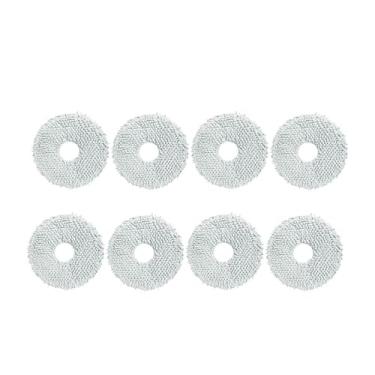 Imagem de Kit de acessórios com sacos para pó, filtros e lenços de limpeza - Compatível com os robôs aspiradores Xiaomi Mi Home Omni 1S/2/C102CN/B101CN/B116/X10+ e Dreame L10s Ultra/S10 Pro.(-8pcs)