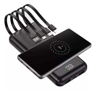 Imagem de Carregador De Bateria Portátil 10000Mah Power Bank Universal