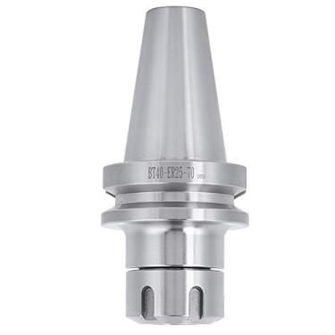 Imagem de Suporte de ferramenta para mandril de pinça BT40 ER25 70 Acessórios de máquina fresadora de torno CNC de liga de aço durável de alta precisão para ferramentas de usinagem