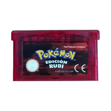 Imagem de Cartão De Jogo Pokemon GBA 32 Bits Para DS NDS GB Em Inglês, Espanhol,