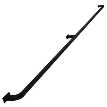 Imagem de Corrimão Preto Da Escada, Corrimão Moderno Da Escada Antiderrapante, Corrimão Da Escada Sem Barreiras Para Mulheres Grávidas Idosas (Color : Black, Size : 2.8m/9.18ft)