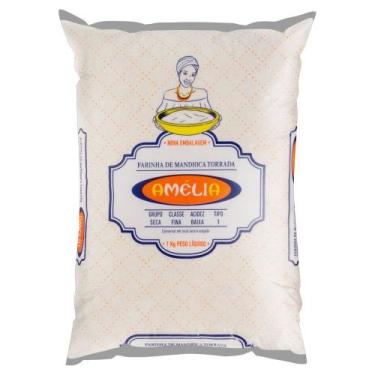Imagem de Farinha de Mandioca Branca Amélia 1kg